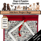 Cross Stitch Project Bag - Dog Collection